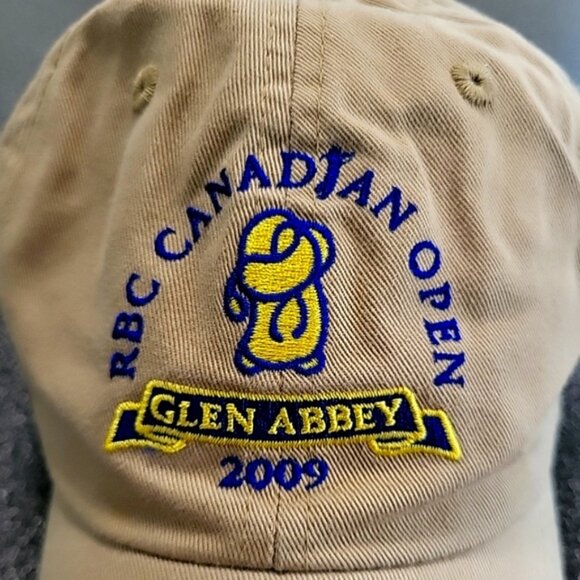 RBC Canadian Open Glen Abbey 2009 Golf Hat Imperial Tan OSFM - Picture 2 of 6